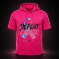 Hot Pink Defeat Cancer Hoodie