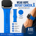 DeFeat Cancer® Prostate Cancer Watch Band – Wear the Fight on Your Wrist