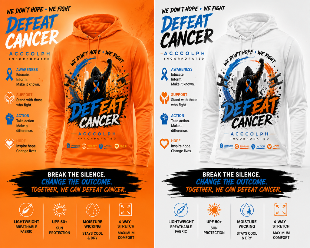 DeFeat Cancer® Warrior Against Cancer Hoodie