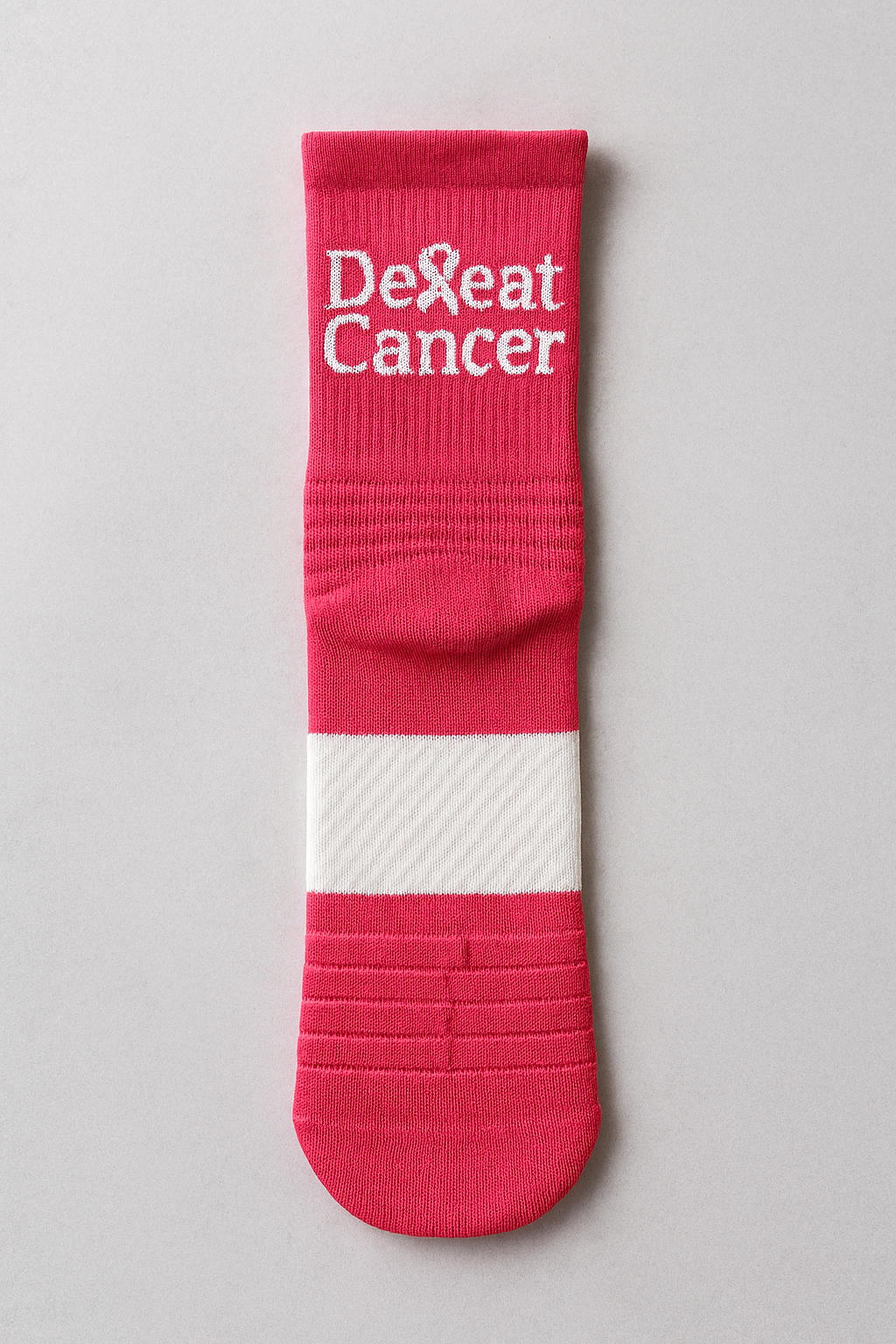 DeFeat Cancer® Pink Performance Socks – Cushioned Comfort | Support the Fight