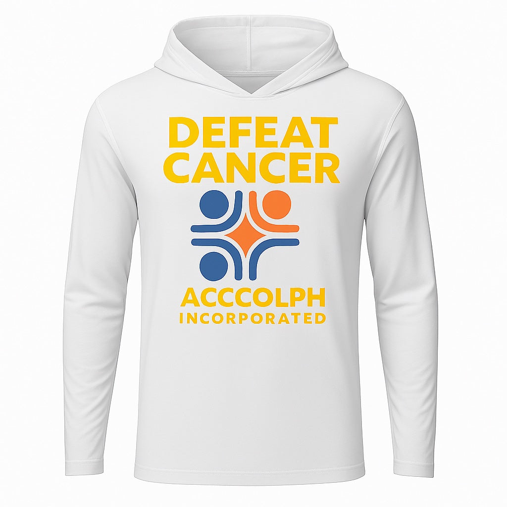 Defeat Cancer Lightweight Hoodie (Acccolph Edition)