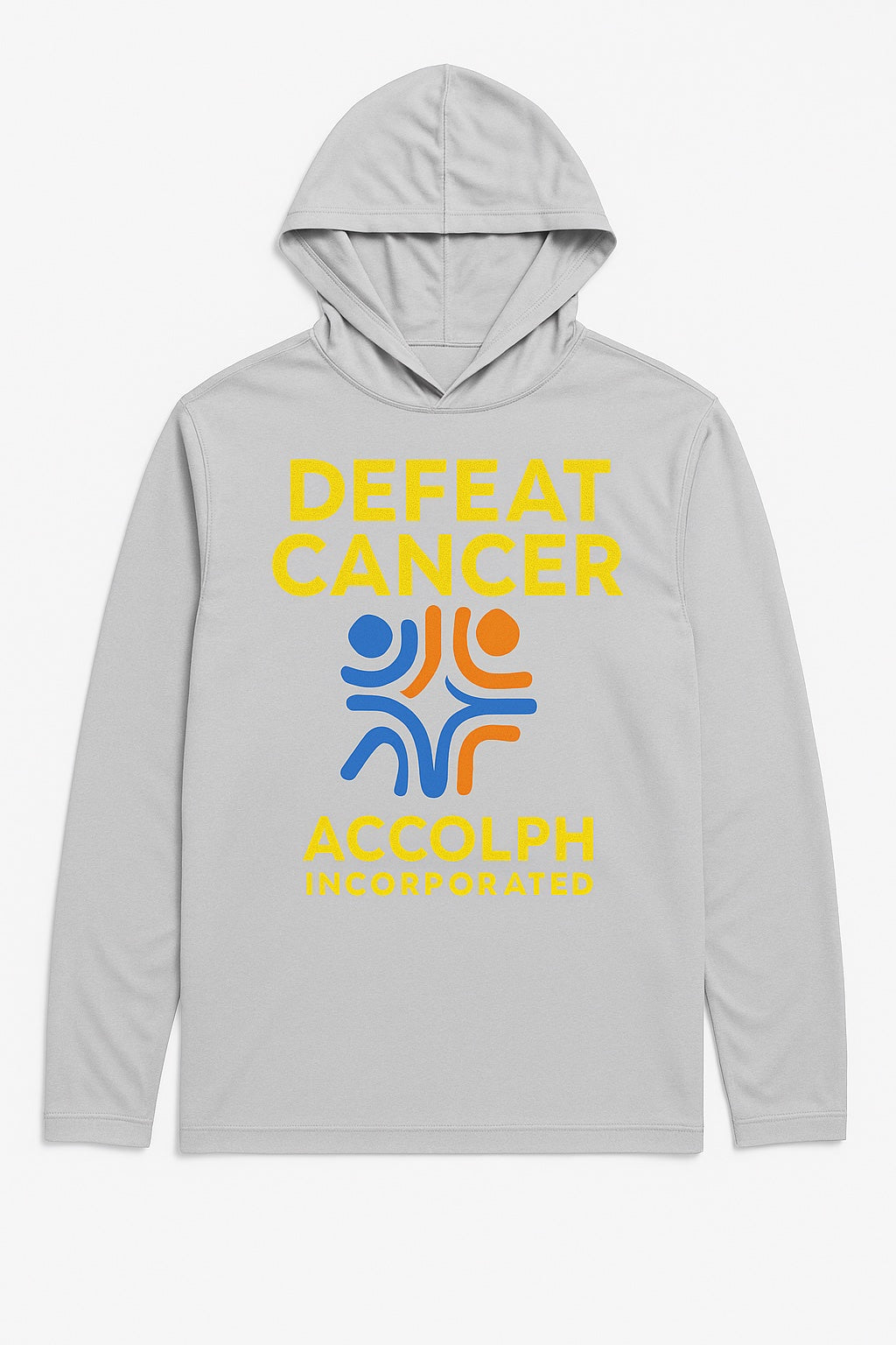 Defeat Cancer Lightweight Hoodie (Acccolph Edition)
