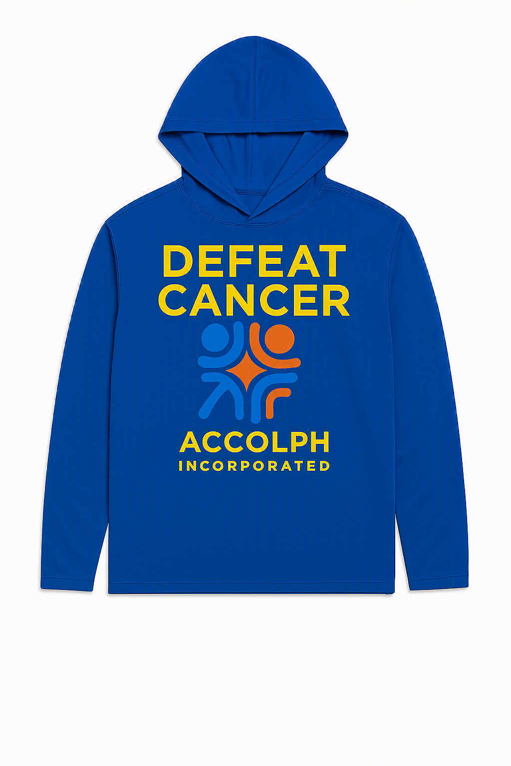 Defeat Cancer Lightweight Hoodie (Acccolph Edition)