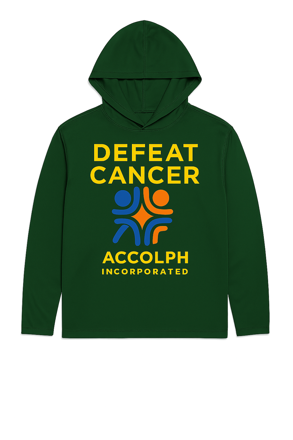 Defeat Cancer Lightweight Hoodie (Acccolph Edition)